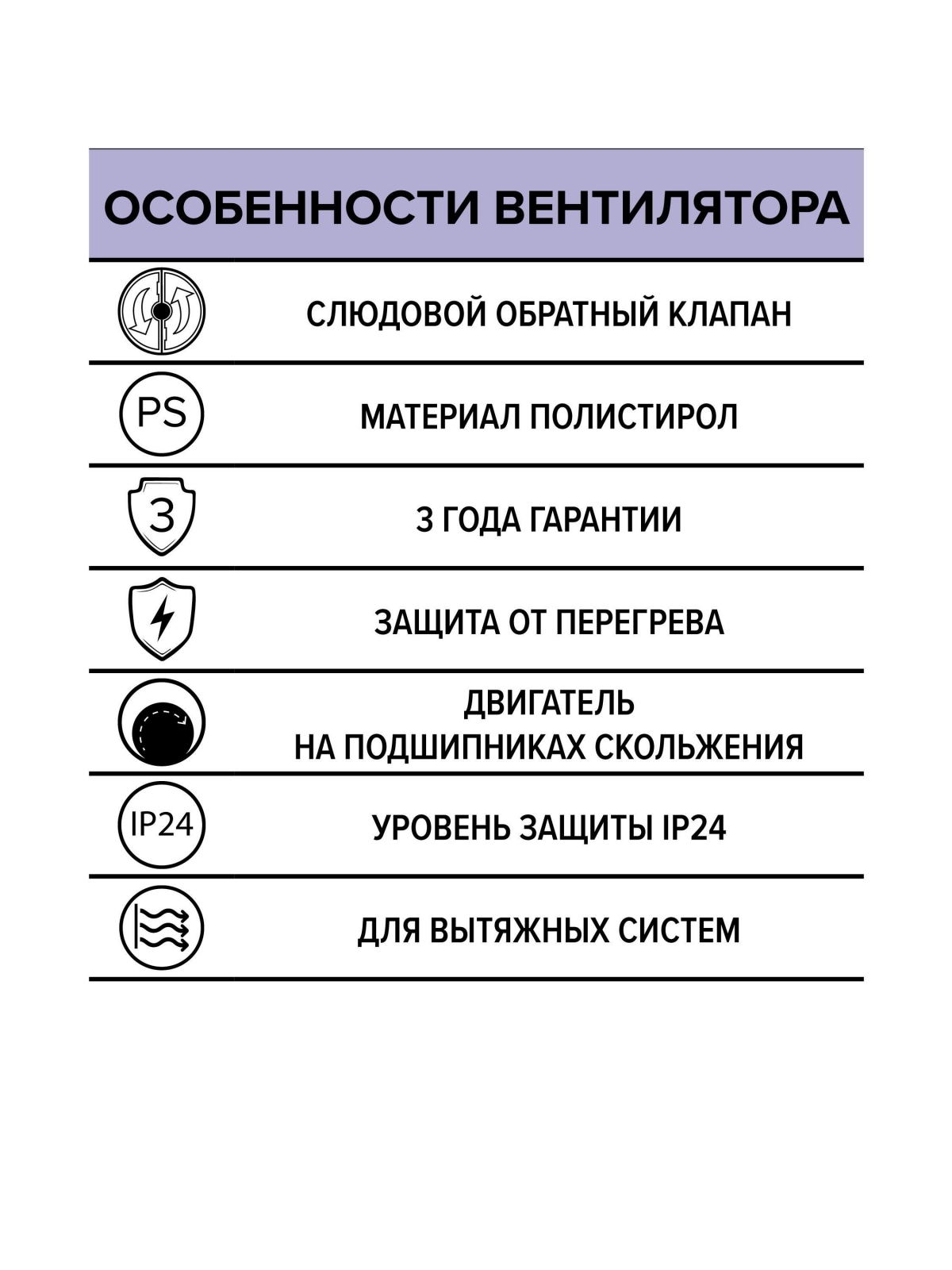 Вентилятор накладной RF D125 обр.клапан AURAMAX
