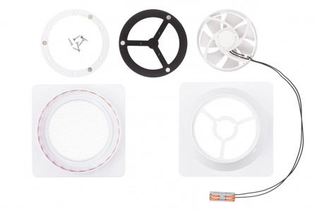 Теневой вентилятор - диффузор Technova SHADE 100, под натяжной потолок